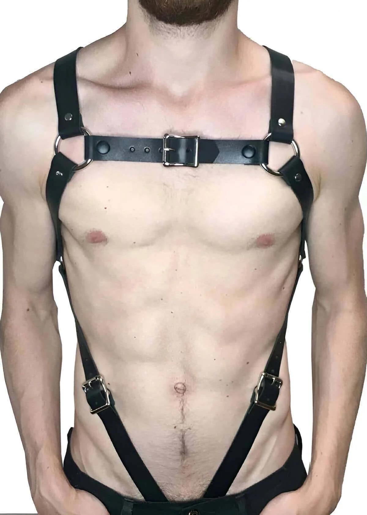 ayarlanabilir siyah harness süet astar iç yüzey bant detayı