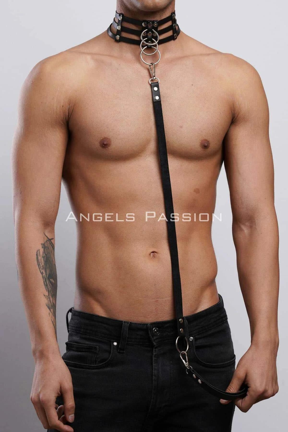 choker harness takım boyun çevresi 32-42 cm metal toka ayar detayı